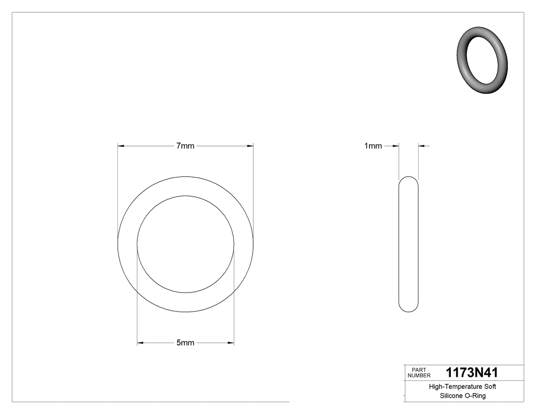 Technical drawing - 1173N41